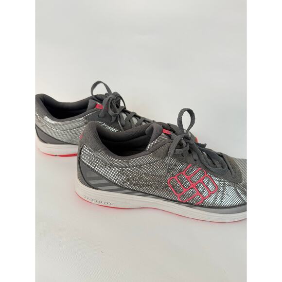 Columbia Omni-Heat Women’s Tennis Shoes BL3822-030 Sz 9.5 Silver Pink White NWT - Picture 6 of 9
